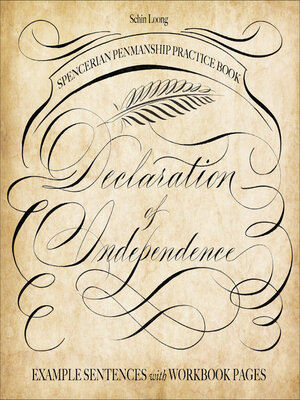 cover image of Spencerian Penmanship Practice Book
